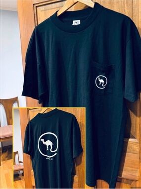 Vintage 90’s CAMEL CIGARETTES “Where it’s @“ Pocket T-shirt